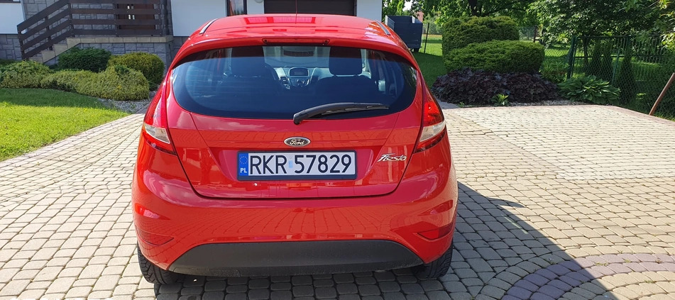 Ford Fiesta cena 21600 przebieg: 155000, rok produkcji 2010 z Krosno małe 352